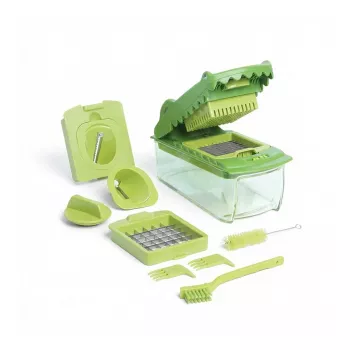 Cortador de legumes Ototo OT019 design compacto — cortador manual de alimentos para picar legumes e ervas