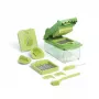 Cortador de legumes Ototo OT019 design compacto — cortador manual de alimentos para picar legumes e ervas