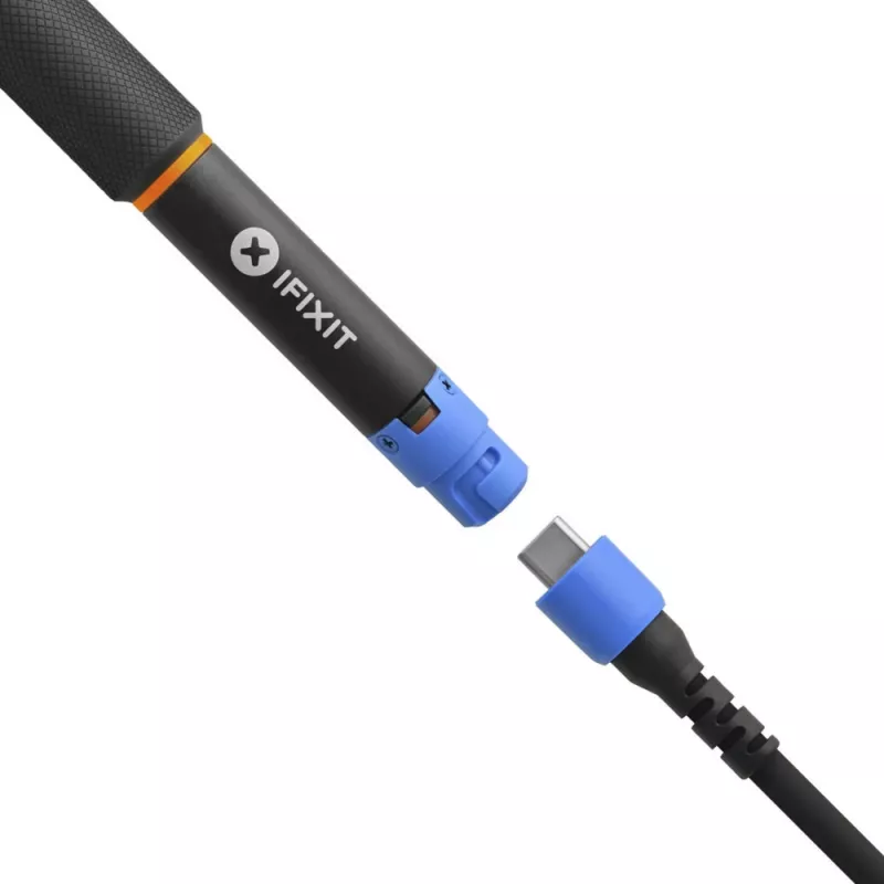 Fixhub Power Series estação de soldadura portátil, ferro de soldar preto/azul, 100 watts, USB-C, powerstation