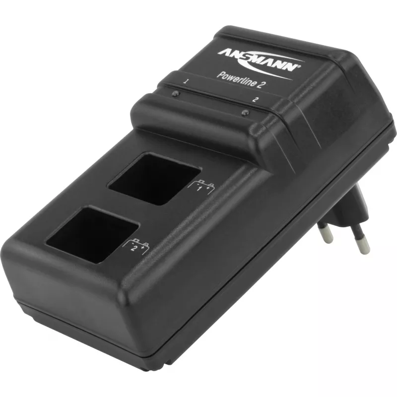 ANSMANN POWERline 2 - carregador de baterias - 2x9V (5107043)