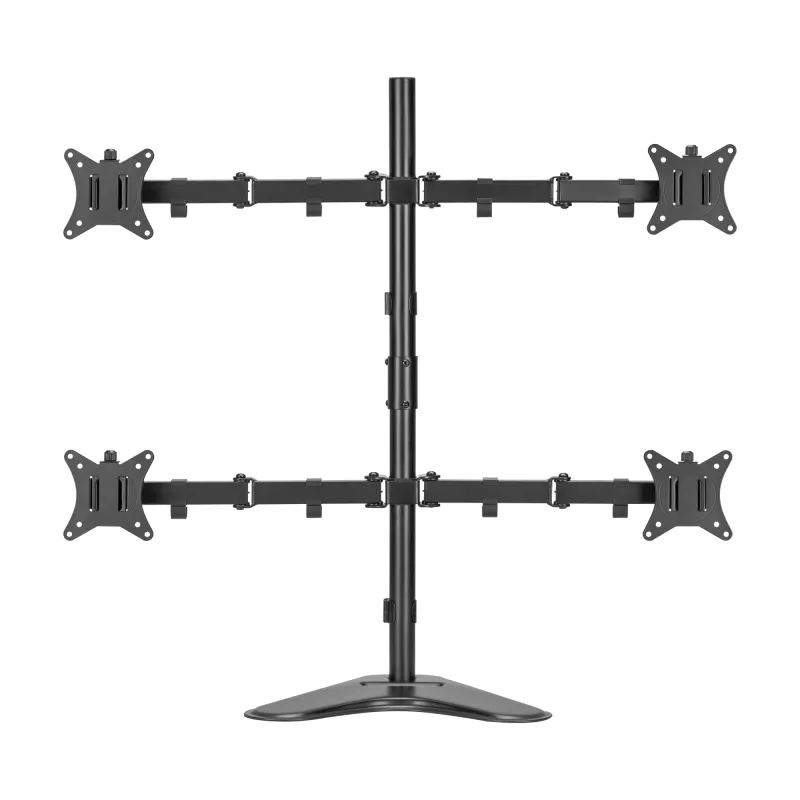 Suporte LCD SBOX LCD-F048-2 para ecrãs de 17–32 polegadas, suporta 4×9 kg, VESA 100×100