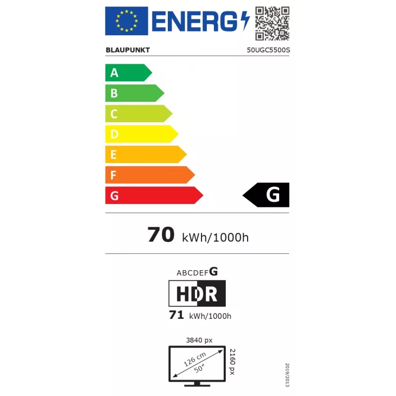 TV 4K Blaupunkt | 50UGC5500S | 50 | Smart TV | Google TV | UHD