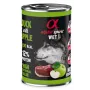 ALPHA SPIRIT WET pato com maçã - comida húmida para cães - 400 g