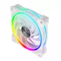 Dissipador/Radiador Akasa SOHO AR 12 cm transparente branco 500-2000 RPM HDB