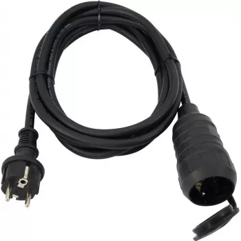 Cabo de extensão EUROLITE 3x1,5 mm², 3 m, modelo 30245695