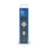 Comando à distância IR SAVIO RC-16 para sintonizador de TV / set-top box, 20 dispositivos, alcance 10 m, preto