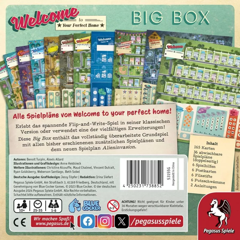 Bem-vindo ao teu lar perfeito Big Box, jogo de tabuleiro