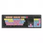 Logickeyboard ASTRA 2 USB QWERTY teclado preto tamanho completo 104 teclas