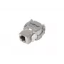 Módulo Keystone RJ45 - LSA FTP Cat.5e 180 graus para caixa de montagem
