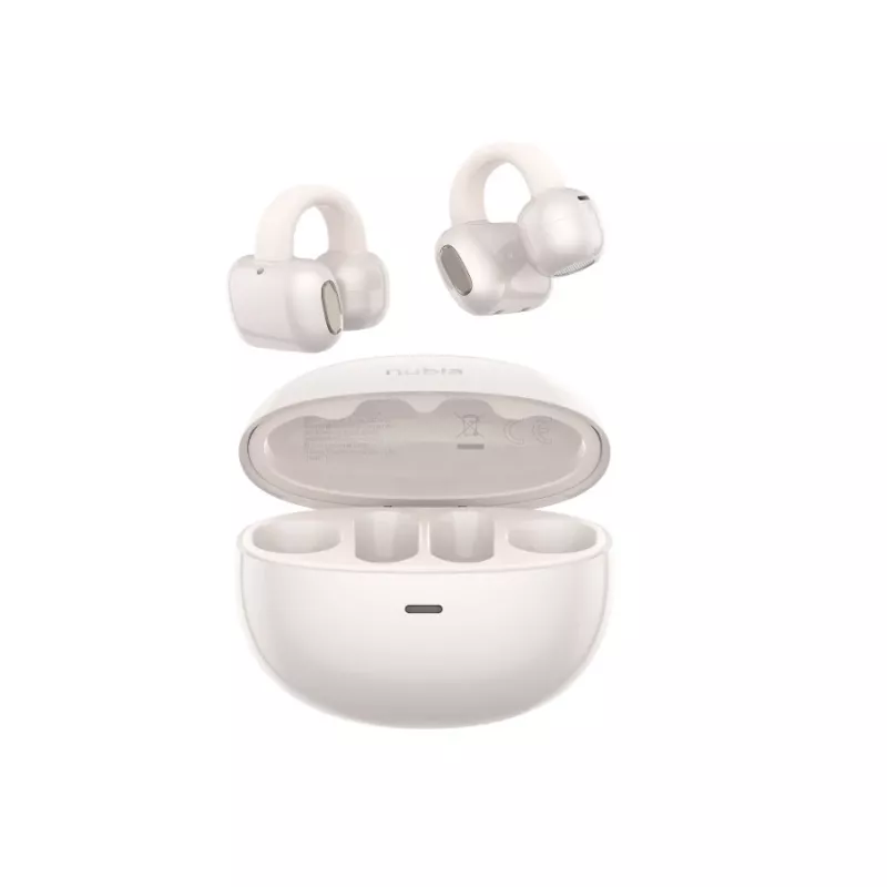 Auscultadores Nubia LiveClip branco NB-LVCLIP NUBIA