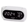 Adler AD 1186W despertador digital preto, branco