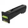 Lexmark 72K2XYE cartucho de toner Corporate de rendimento extra alto, amarelo, 22 000 páginas