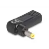 Adaptador DeLOCK USB Type-C fêmea para HP 4,8 x 1,7 mm macho 90° angular