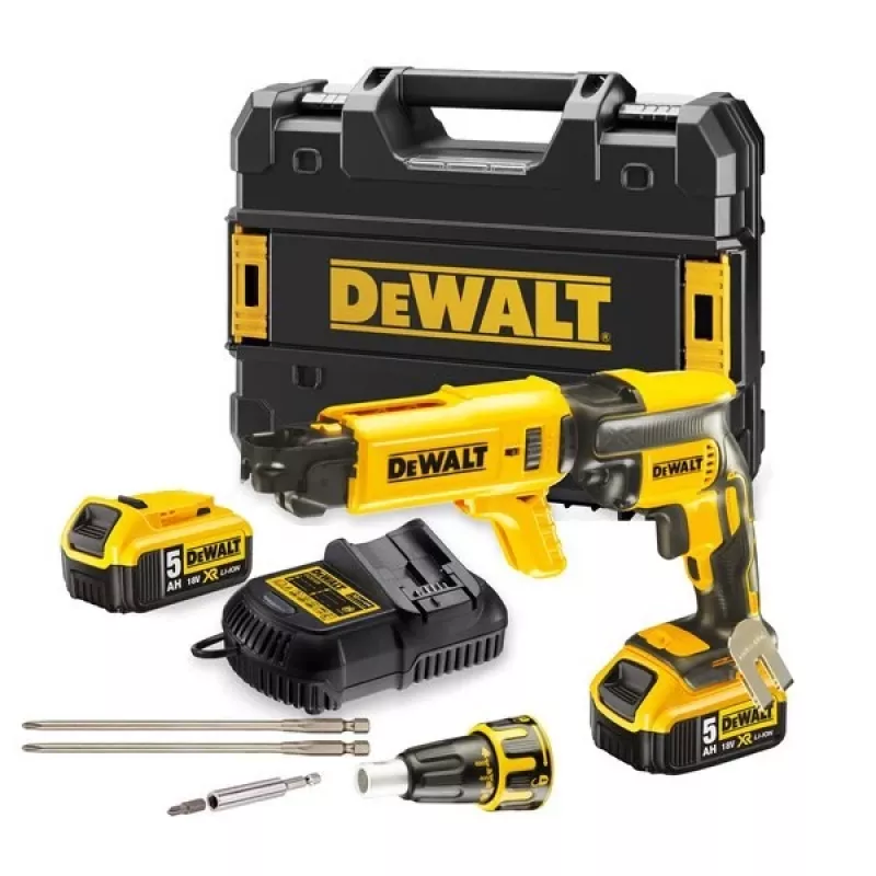 Parafusadeira/chave de impacto com bateria DeWALT DCF620P2K preto, amarelo 4400 rpm