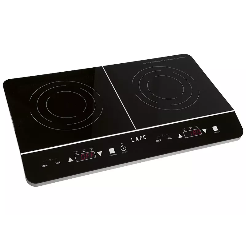 Placa de cozinha Lafe DuoChef CIY002, 2 zonas de cozedura, controlo tátil