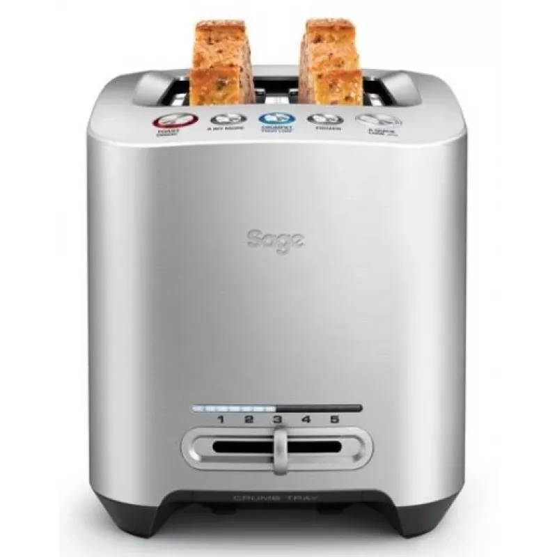 Sage the Smart Toast 5 2 fatias Prateado