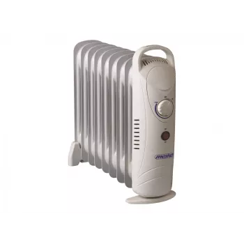 Mesko Home MS7805 Interior Branco 1000 W Radiador a óleo aquecimento elétrico