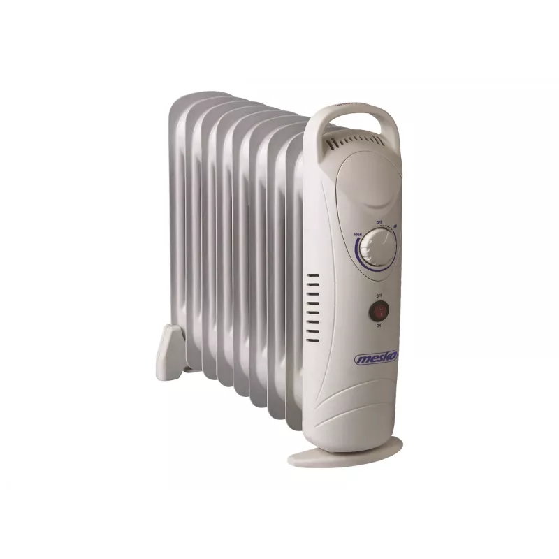 Mesko Home MS7805 Interior Branco 1000 W Radiador a óleo aquecimento elétrico