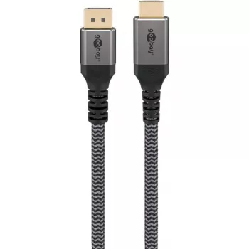 Adaptador de cabo de vídeo Goobay 65271 5 m DisplayPort HDMI cinzento (65271)