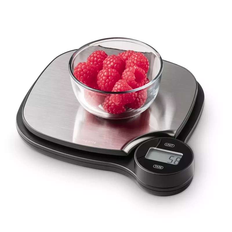 Balança de cozinha Caso EcoMaster 03267 — Aço inoxidável, capacidade de 5 kg, precisão de 1 g