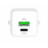 Carregador de rede USB-C/A YENKEE YAC G38 20W 3A Power Delivery (USB‑C e USB‑A)