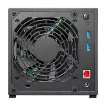 NAS Asustor AS1204T Torre Realtek RTD1619B 1 GB DDR4 0 TB ADM preto