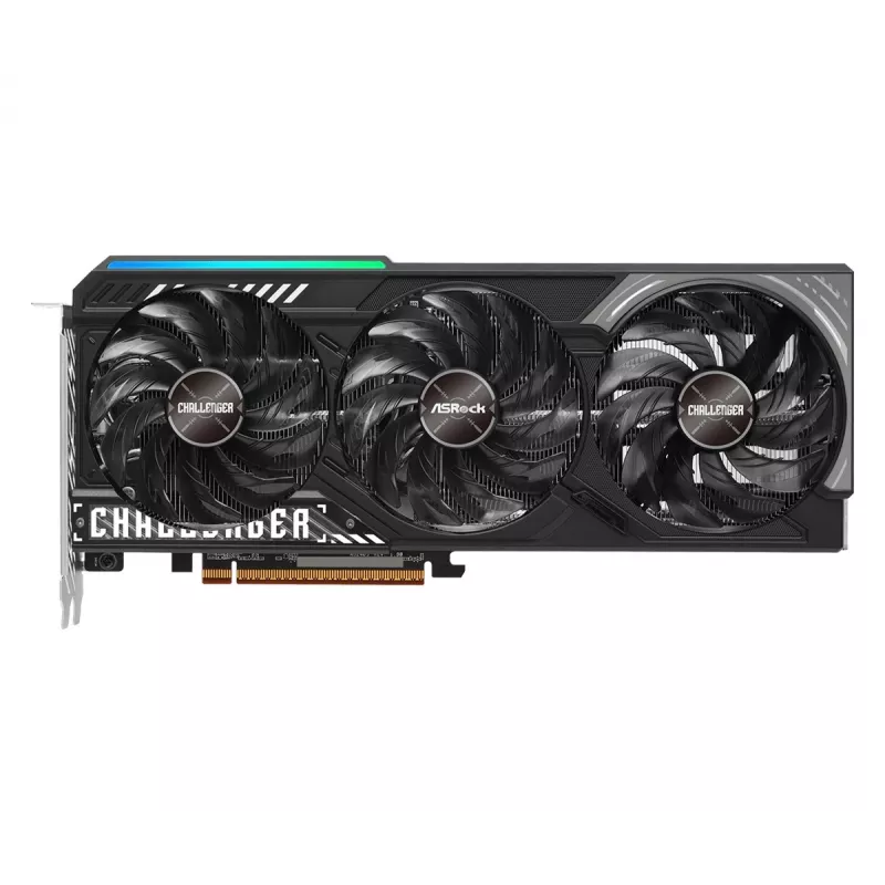 Placa gráfica ASRock Challenger Radeon RX 9070 — 16 GB GDDR6, 256 bits, PCIe 5.0, 3x DisplayPort 2.1a + HDMI 2.1b