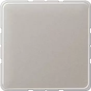 JUNG CD 594-0 PT - Platina - Alumínio - Sem parafusos - JUNG