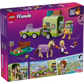 LEGO FRIENDS 42695 Atrelado de Égua e Potro