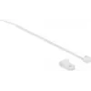 Abraçadeira com fixação por parafuso DeLOCK 18861 náilon branco 10 unid.