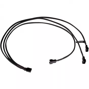Cabo divisor RGB Alphacool 18681 plástico preto 600 mm