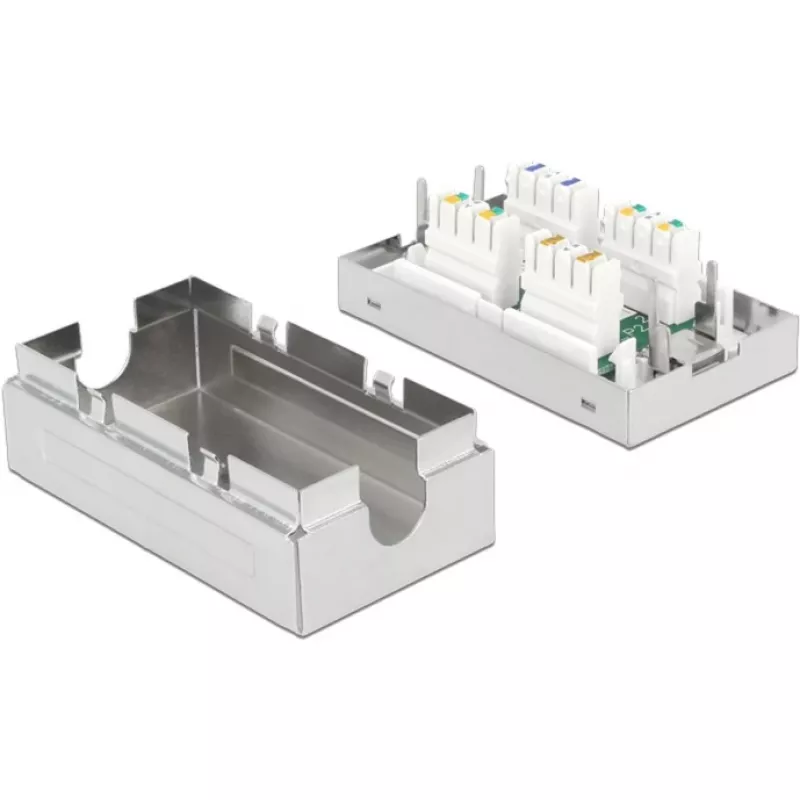 Tomada de rede pass-through DeLOCK 86410