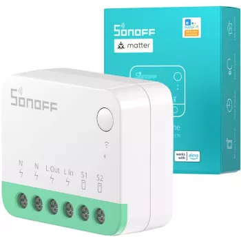 SONOFF Interruptor inteligente Wi-Fi 1 canal MINIR4M Matter
