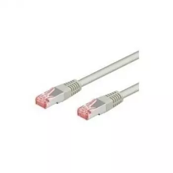 Cabo patch Wentronic Goobay CAT 6, S/FTP (PiMF), cinzento, 7,5 m - mistura de cobre CCA (93650)