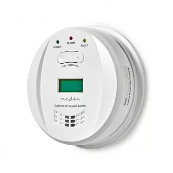 Detetor de gás Nedis DTCTCO40WT monóxido de carbono (CO)