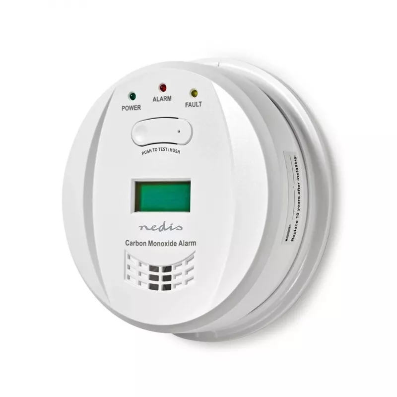 Detetor de gás Nedis DTCTCO40WT monóxido de carbono (CO)