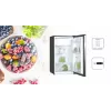 Frigorífico vertical MPM 112-CJ-16/AA — 82 L totais, 69 L de refrigeração, 11 L de congelação, cinzento, 480×500×840 mm, porta reversível, classe E