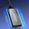 UGREEN CM309 recetor de áudio Bluetooth 5.0, USB, ficha AUX de 3,5 mm, preto