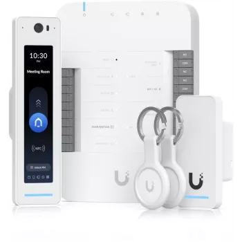 Ubiquiti G2 Starter Kit sistema profissional de controlo de acessos de segurança prateado