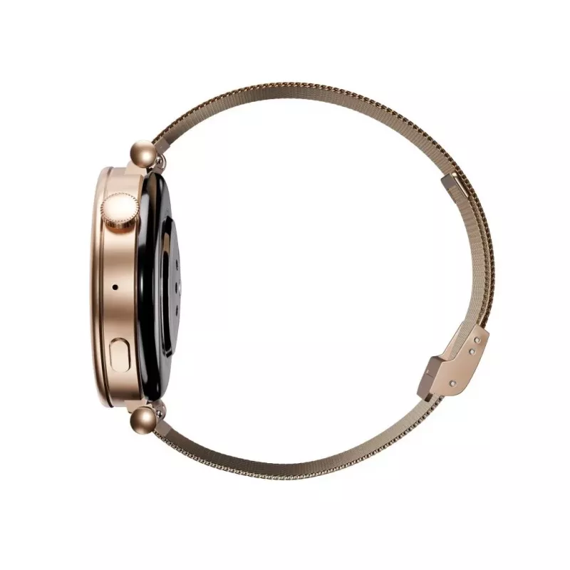 Smartwatch Garett Rose dourado Mesh