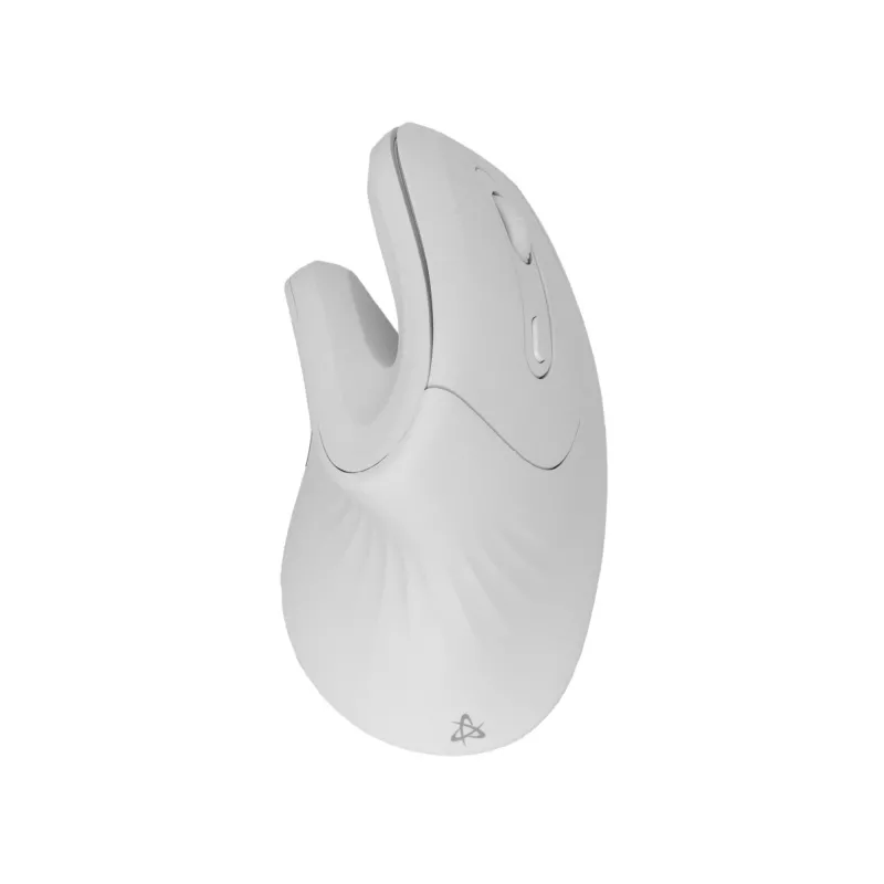 Rato SBOX VM-838W vertical sem fios branco