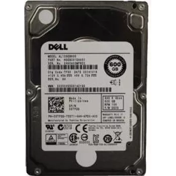 Disco rígido Dell HD 600G SAS 10K 2.5 T-13SE E/C de 2,5 polegadas, 600 GB, 10.000 rpm, interface SAS
