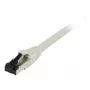 Cabo de rede RJ45 Synergy 21, CAT8.1 2000 MHz, 0,25 m, cinzento, S-STP (S/FTP), TPE (Ultra SuperFlex), AWG26, Synergy 21 - Digital/Dados - Rede