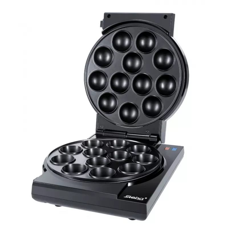 Máquina de cupcakes/donuts Steba CM3 12 bolos 7 donuts 800W preto