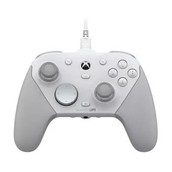 Comando de jogos GameSir G7 PRO Mech branco – suporte com fios/sem fios, disposição ergonómica