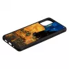 Capa de proteção iKins para Samsung Galaxy S20+ — preto Cafe Terrace