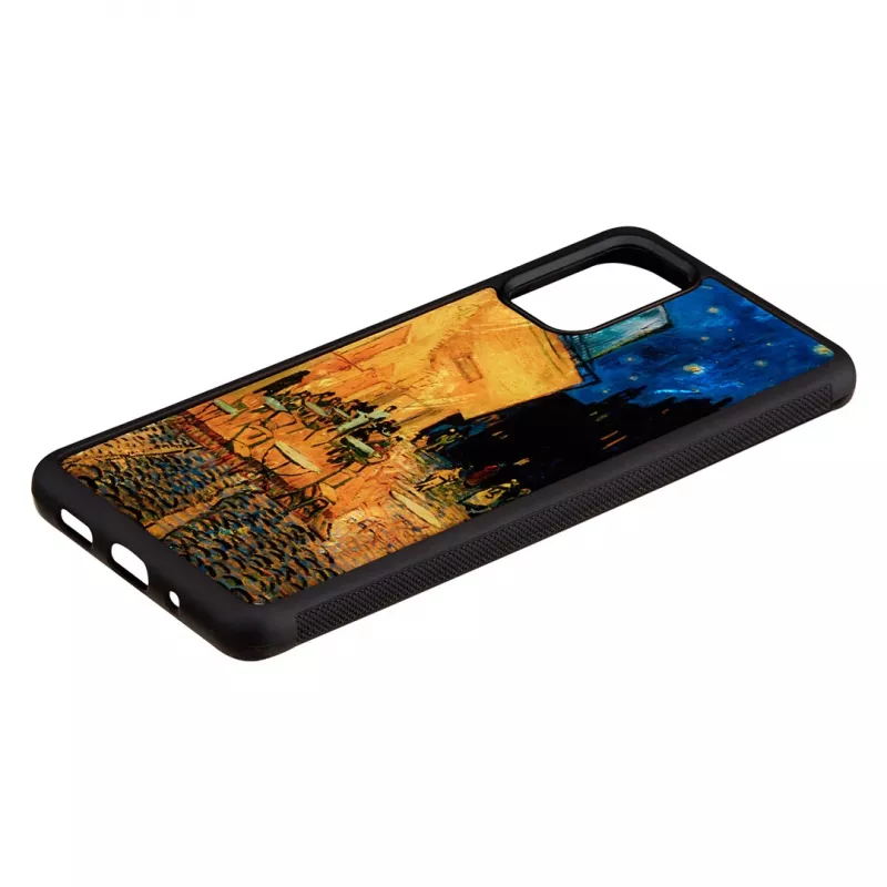 Capa de proteção iKins para Samsung Galaxy S20+ — preto Cafe Terrace