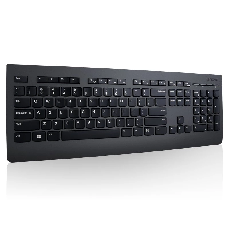 Lenovo 4X30H56874 Teclado Universal RF Wireless QWERTY US English Preto