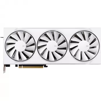 Placa gráfica XFX Radeon RX 9070 XT — 16 GB GDDR6, 256-bit, PCIe x16, 2400 MHz, 3 ventoinhas branco, 325×65 mm