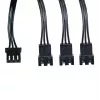 Cabo de alimentação interno Alphacool 18602 0,6 m 3 pinos reto